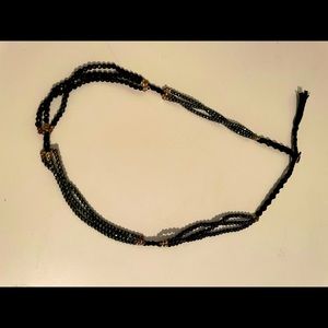 Chan Luu beaded black necklace